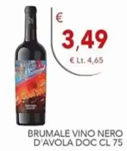 Diper Brumale vino nero d'avola doc offerta