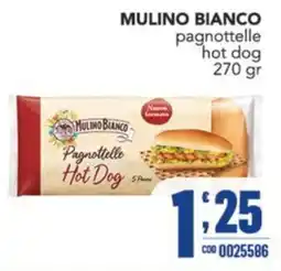 Gruppo di Palo Mulino Bianco Pagnottelle Hot Dog offerta