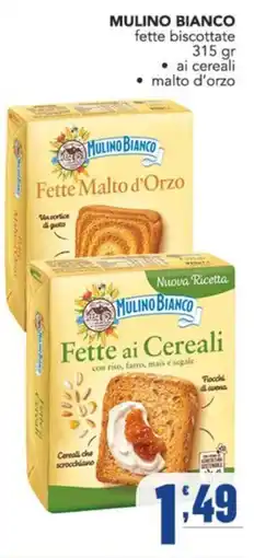 Gruppo di Palo Mulino Bianco Fette ai Cereali offerta