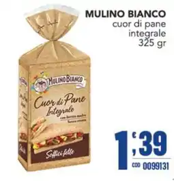 Gruppo di Palo Mulino Bianco cuor di pane integrale offerta