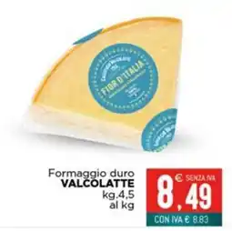 Altasfera Formaggio duro Valcolatte offerta