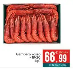 Altasfera Gambero rosso offerta
