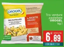 Altasfera Tris verdure pastellate Orogel offerta