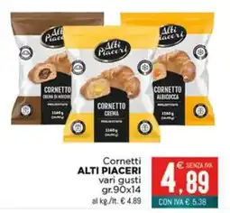 Altasfera Cornetti Alti Piaceri offerta