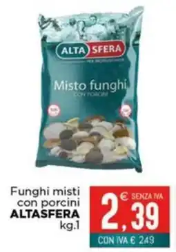 Altasfera Funghi misti con porcini ALTASFERA offerta