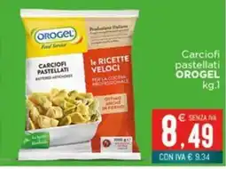 Altasfera Carciofi pastellati Orogel offerta