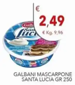 Diper Galbani Mascarpone Santa Lucia offerta