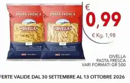 Diper Divella pasta fresca offerta