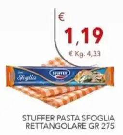 Diper Stuffer pasta sfoglia rettangolare offerta