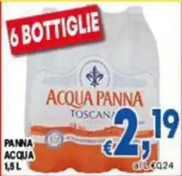 DEM Acqua Panna Toscana offerta