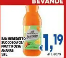 DEM San Benedetto succoso ace/frutti rossi/ananas offerta
