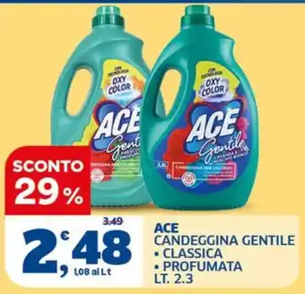 Ace candeggina gentile classica profumata