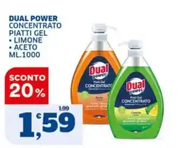 Sigma Dual Power piatti gel concentrato offerta