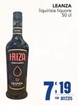 Gruppo di Palo Iriza liquore di liquirizia Leanza offerta