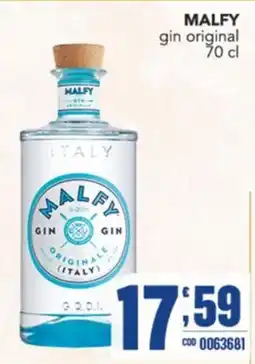 Gruppo di Palo Malfy gin original offerta