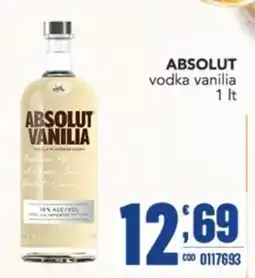 Gruppo di Palo Absolut vaniglia offerta
