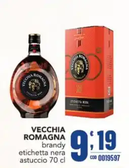 Gruppo di Palo Vecchia Romagna brandy etichetta nera offerta