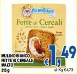 DEM Mulino Bianco Fette ai Cereali offerta