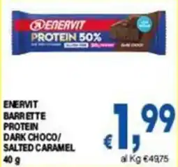 DEM Enervit barrette protein dark choco offerta