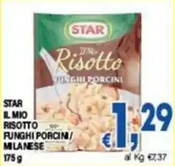 DEM Star il mio risotto funghi porcini / milanese offerta
