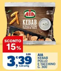 Sigma AIA Kebab pollo e tacchino offerta