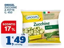 Sigma Orogel zucchine a fette offerta