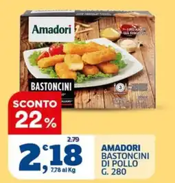 Sigma Amadori bastoncini di pollo offerta