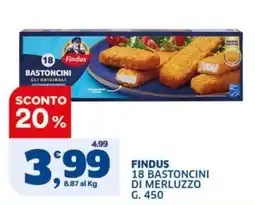 Sigma Findus 18 bastoncini di merluzzo offerta