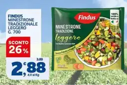 Sigma Findus Minestrone Tradizionale Leggero offerta