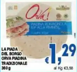 DEM Orva! Piadina Romagnola offerta