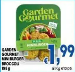 DEM Garden Gourmet Miniburger Broccoli offerta