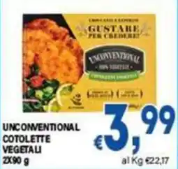 DEM Unconventional cotolette vegetali offerta