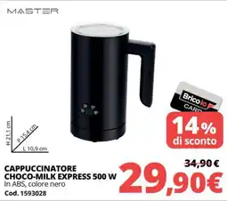 Brico Io Master cappuccinatore choco-milk express offerta
