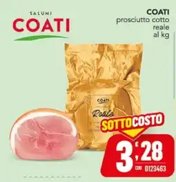 Gruppo di Palo Prosciutto cotto reale Coati offerta