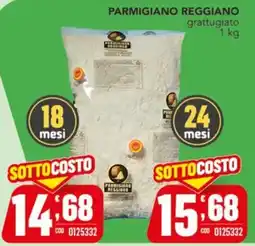 Gruppo di Palo Parmigiano Reggiano grattugiato offerta