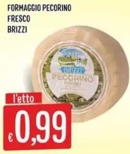 Sisa Formaggio pecorino fresco Brizzi offerta