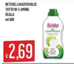 Sisa Scala gel lavastoviglie tutto in 1 limone offerta