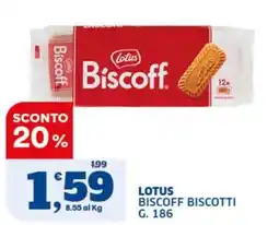 Sigma Lotus Biscoff biscotti offerta