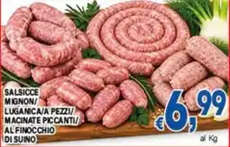 DEM Salsicce Mignon offerta