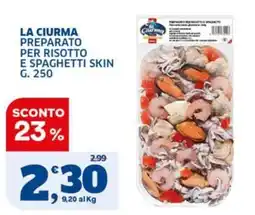 Sigma La Ciurma preparato per risotto e spaghetti skin offerta