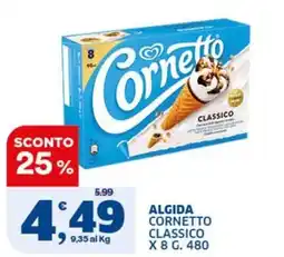 Sigma Algida Cornetto Classico offerta