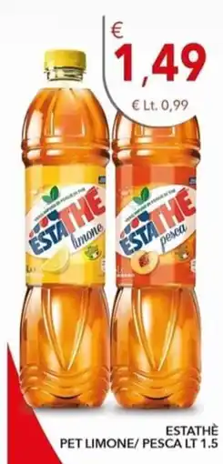 Diper Estathè pet limone/ pesca offerta