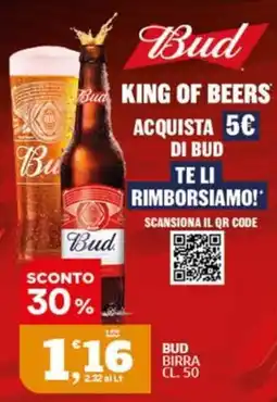Sigma Bud birra offerta