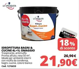 Brico Io Idropittura Bagni & Cucine Lo Specialista offerta