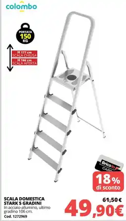 Brico Io Scala domestica Stark 5 gradini offerta