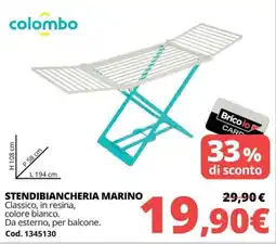 Brico Io Stendibiancheria Marino offerta
