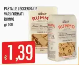 Sisa Pasta le leggendarie Rummo offerta