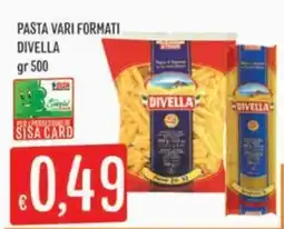 Sisa Pasta vari formati Divella offerta
