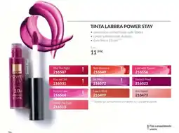 Avon Avon Tinta Labbra Power Stay offerta