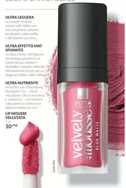 Avon Avon Ultra Colour velvety mousse lip offerta